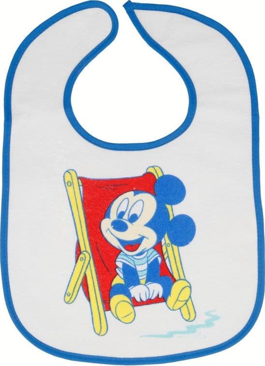 Mickey Mouse - Velcro bib (2 pcs) - 2
