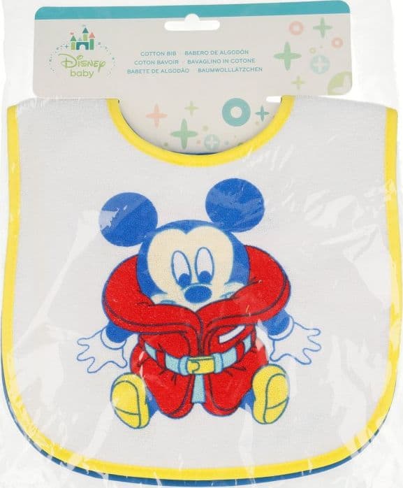 Mickey Mouse - Velcro bib (2 pcs) - 4