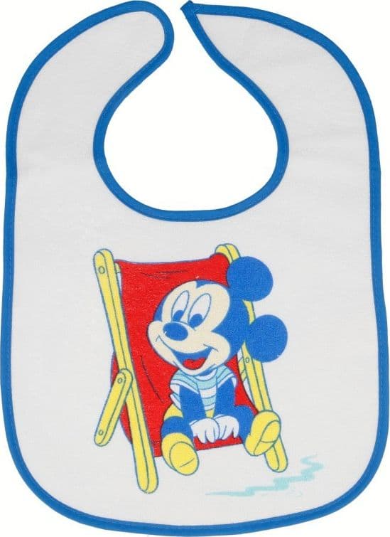 Mickey Mouse - Velcro bib (2 pcs) - 6