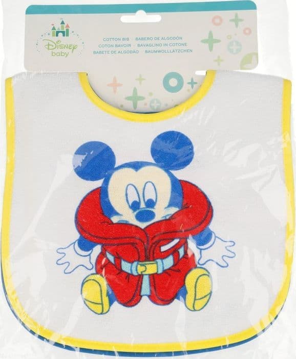 Mickey Mouse - Velcro bib (2 pcs) - 8