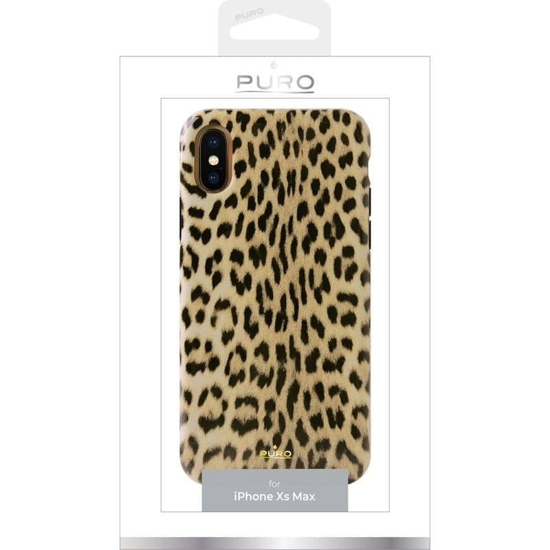 PURO Glam Leopard Cover - Case for iPhone Xs Max (Leo 1) - 6