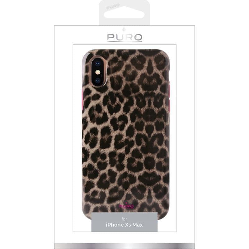 PURO Glam Leopard Cover - Case for iPhone Xs Max (Leo 2) - 4