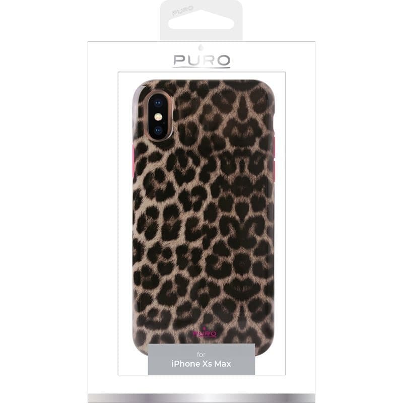 PURO Glam Leopard Cover - Case for iPhone Xs Max (Leo 2) - 9