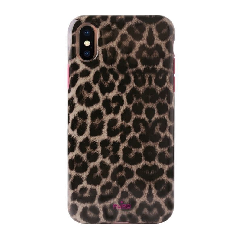 PURO Glam Leopard Cover - Case for iPhone Xs / X (Leo 2) - 6