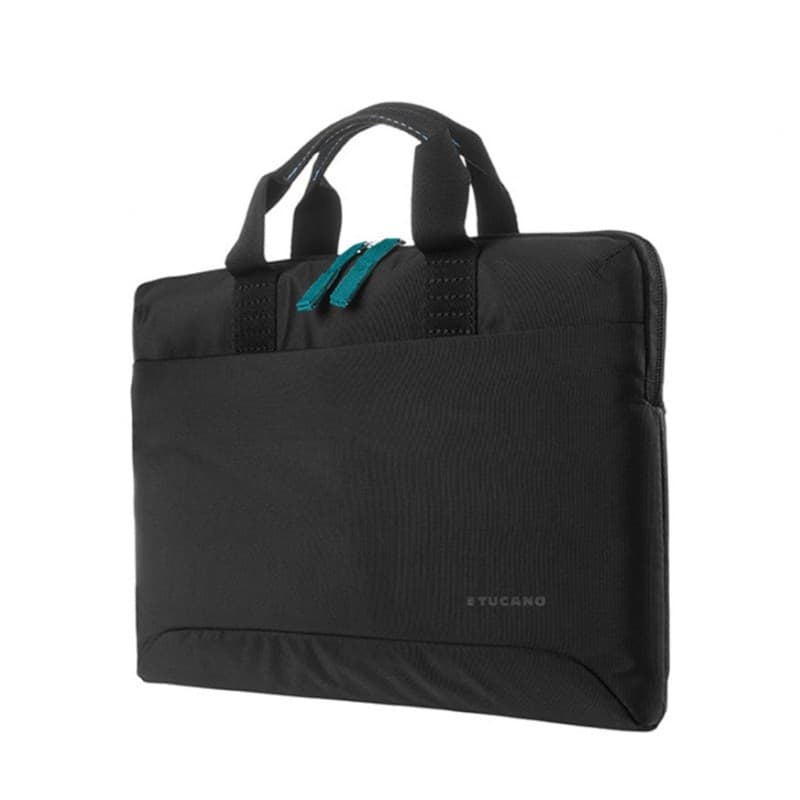 Tucano Smilza Super Slim Bag - Bag for Bag for MacBook Pro 14” / Air 15” / Pro 13" /Air / Notebook 14” / 13” (Black) - 2