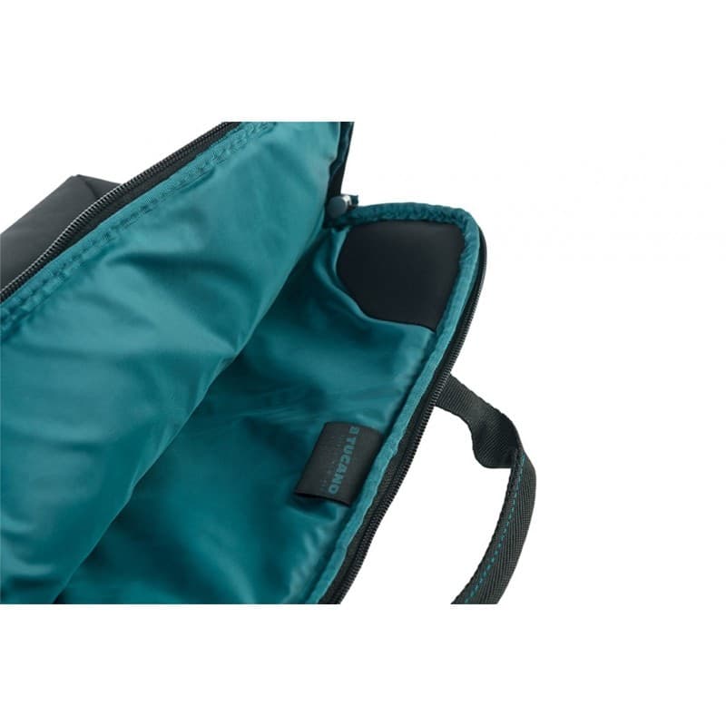 Tucano Smilza Super Slim Bag - Bag for Bag for MacBook Pro 14” / Air 15” / Pro 13" /Air / Notebook 14” / 13” (Black) - 16