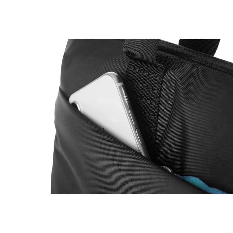 Tucano Smilza Super Slim Bag - Bag for Bag for MacBook Pro 14” / Air 15” / Pro 13" /Air / Notebook 14” / 13” (Black) - 7