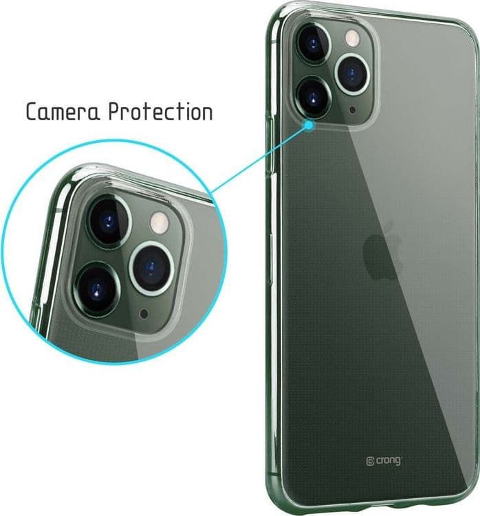 Crong Crystal Slim Cover - Custodia per iPhone 11 Pro (trasparente) - 3