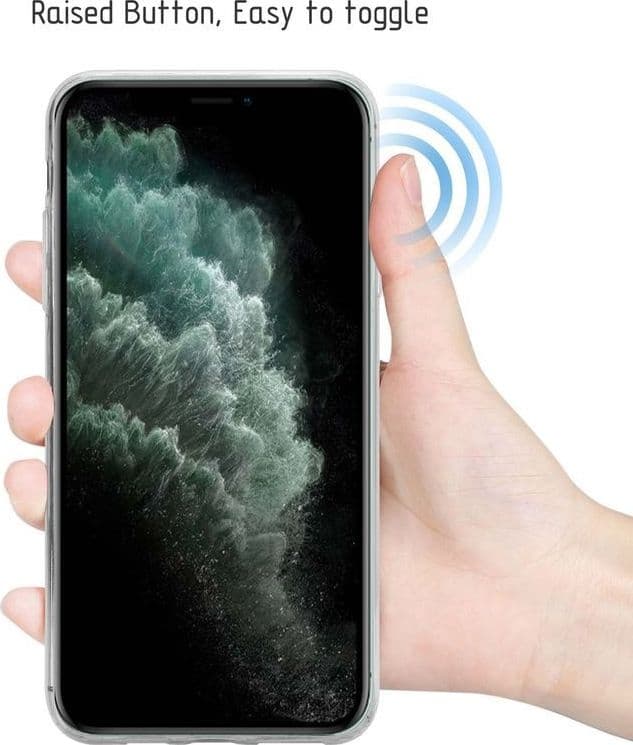 Crong Crystal Slim Cover - Custodia per iPhone 11 Pro (trasparente) - 5