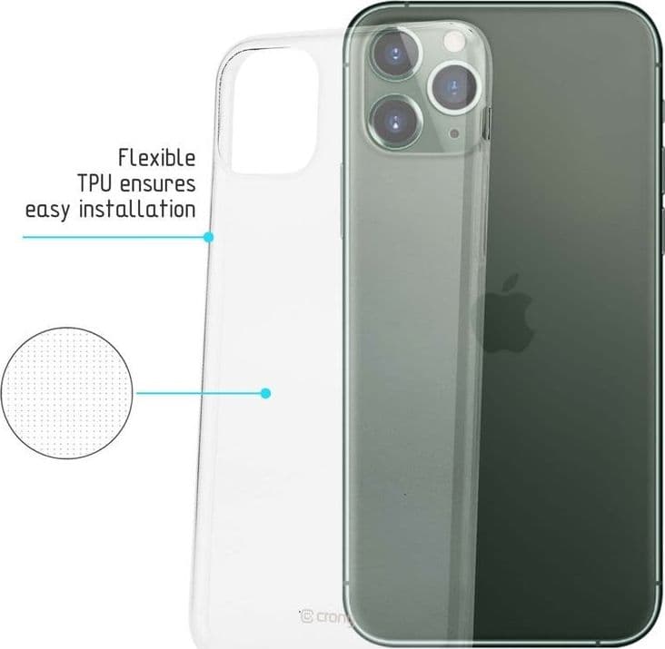 Crong Crystal Slim Cover - Custodia per iPhone 11 Pro (trasparente) - 10