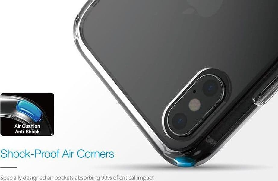 Just Mobile Tenc Air Case for iPhone Xs Max (Crystal Black) - 7