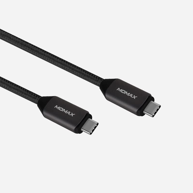 Momax Elite Link Type-C Power Delivery Cable, 1 m (Black) - 3