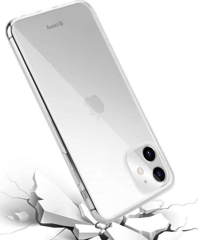 Crong Crystal Slim Cover - Custodia per iPhone 11 (trasparente) - 13