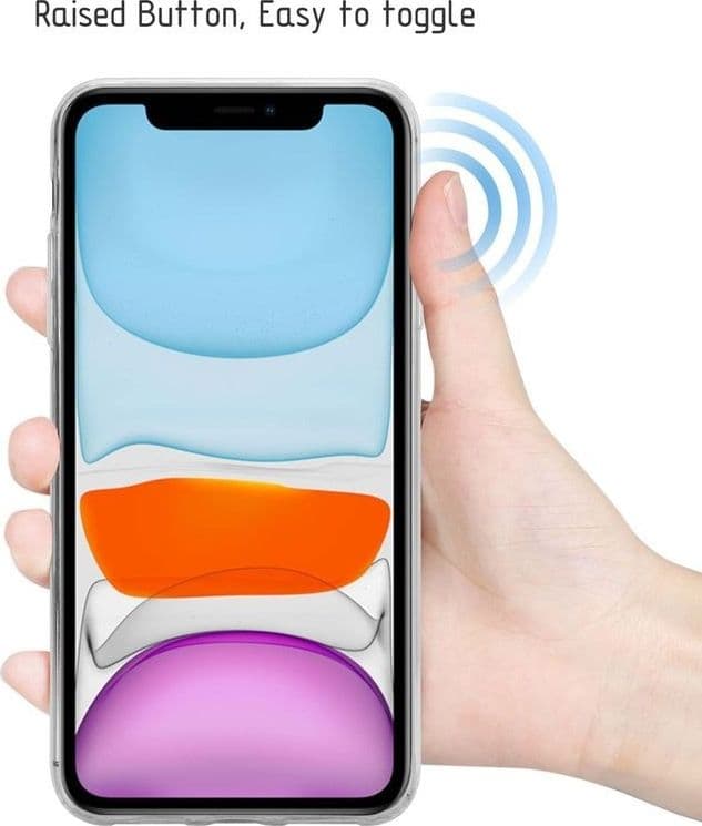 Crong Crystal Slim Cover - Custodia per iPhone 11 (trasparente) - 14