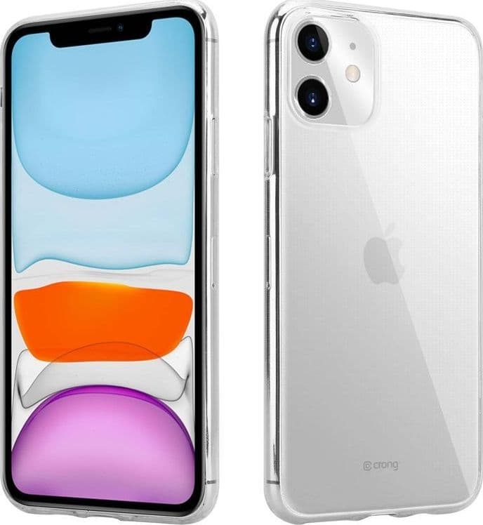 Crong Crystal Slim Cover - Custodia per iPhone 11 (trasparente) - 10