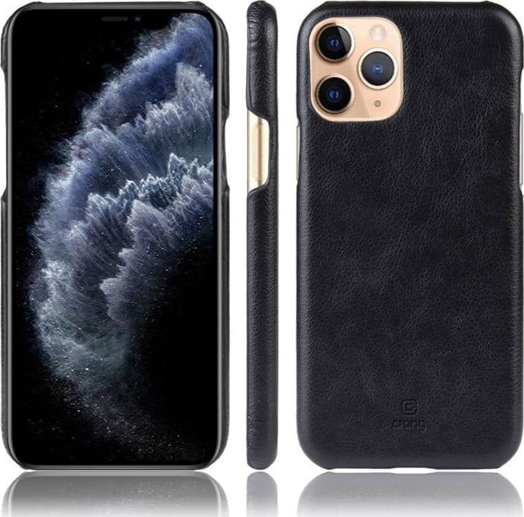 Crong Essential Cover - Custodia per iPhone 11 Pro Max (Nero) - 4