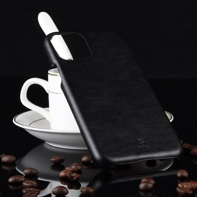 Crong Essential Cover - Custodia per iPhone 11 Pro Max (Nero) - 5
