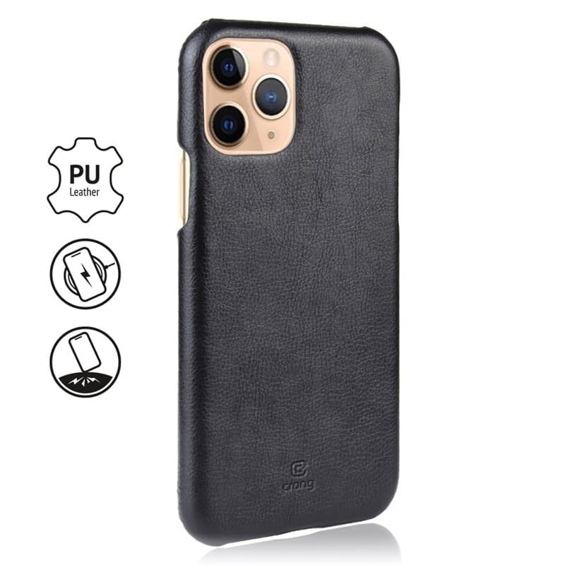Crong Essential Cover - Custodia per iPhone 11 Pro Max (Nero) - 8