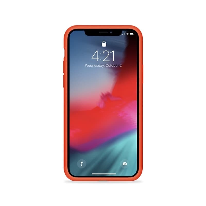 Crong Color Cover - Custodia per iPhone 11 Pro (Rosso) - 5