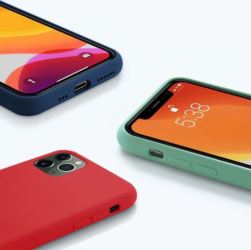 Crong Color Cover - Custodia per iPhone 11 Pro (Rosso) - 9