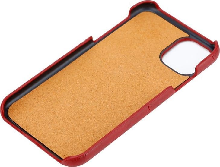 Crong Neat Cover - Custodia per iPhone 11 Pro con tasche (rosso) - 10