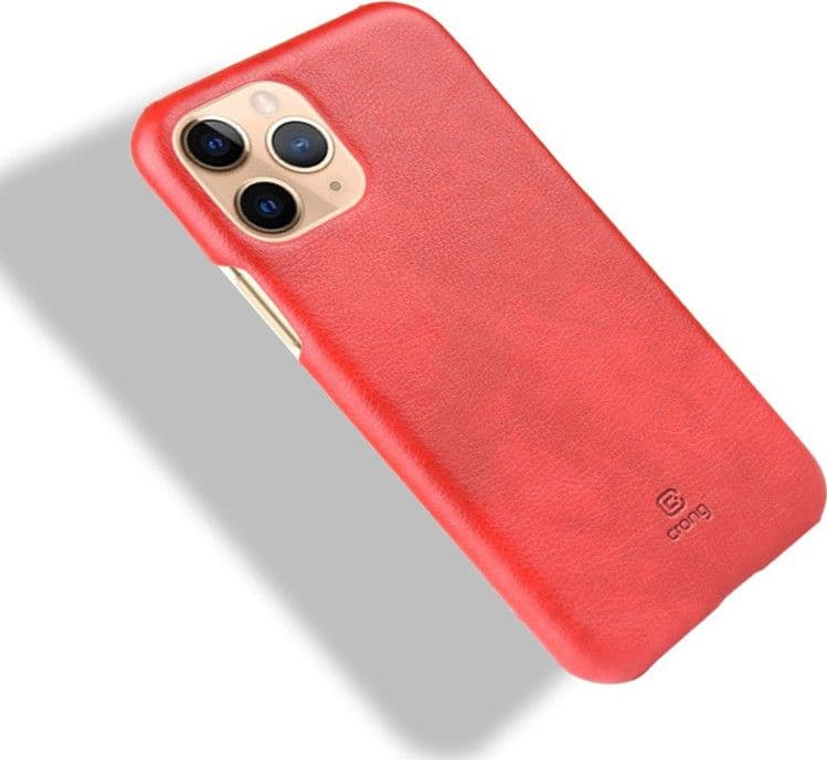 Crong Essential Cover - Custodia per iPhone 11 Pro Max (Rosso) - 3