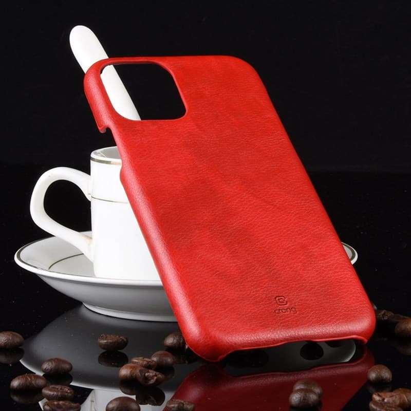 Crong Essential Cover - Custodia per iPhone 11 Pro (Rosso) - 5