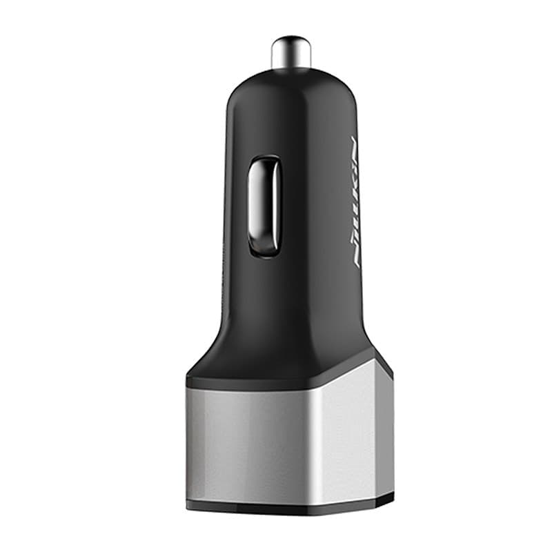 Nillkin Celerity Car Charger - 2x USB-A + 1x USB-C, 32W (Silver) - 3