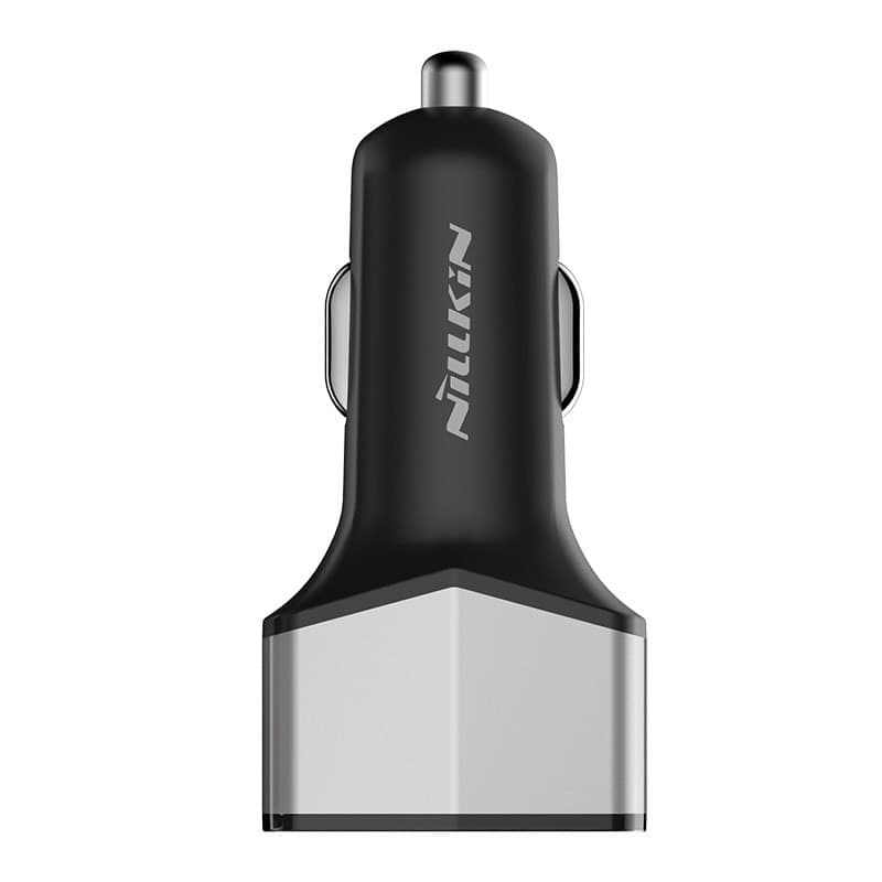 Nillkin Celerity Car Charger - 2x USB-A + 1x USB-C, 32W (Silver) - 9