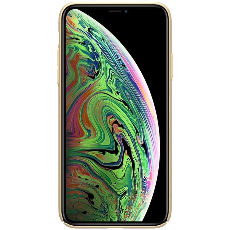 Nillkin Super Frosted Shield - Case for Apple iPhone 11 Pro z wyciêciem na logo (Golden) - 7