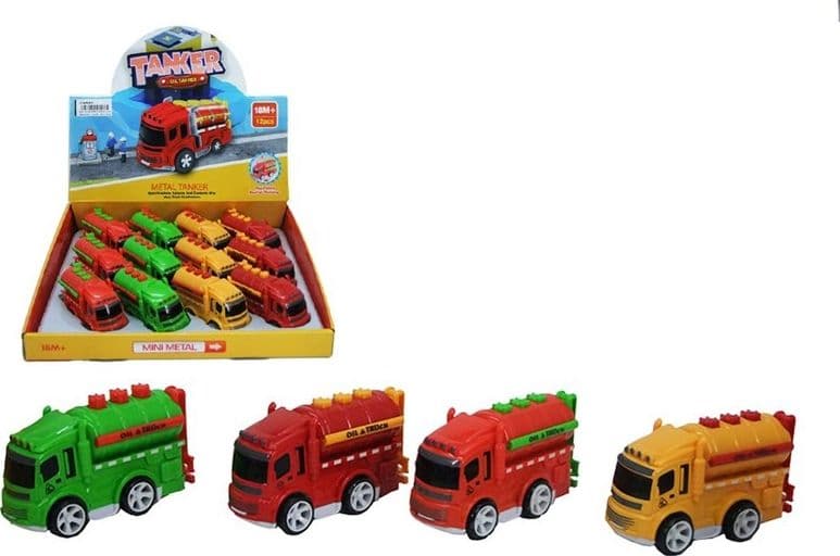 Mix drive tanker (10cm) random color selection - 2