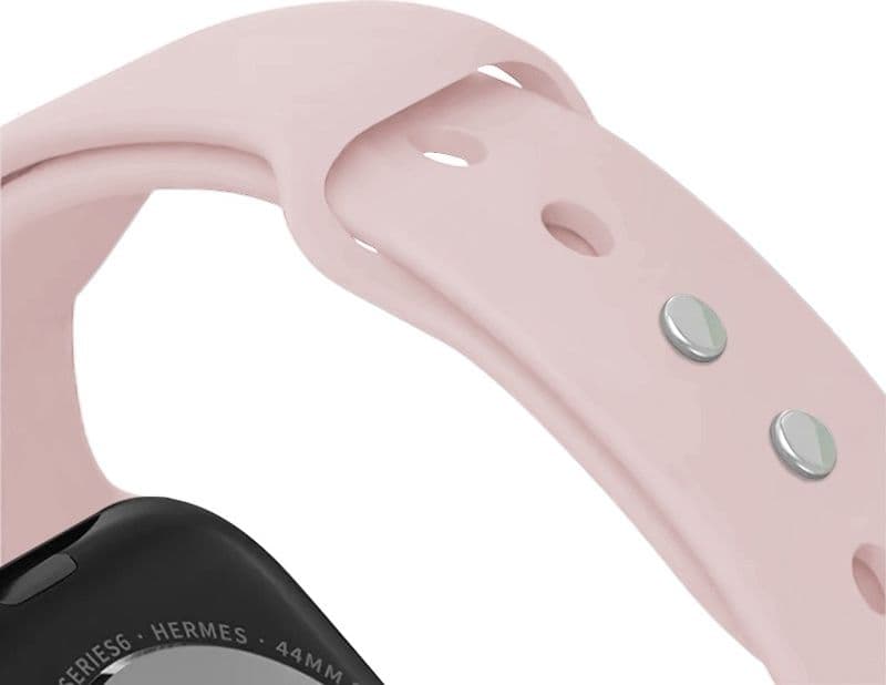 Crong Liquid - Cinturino per Apple Watch 38/40/41/42 mm (rosa sabbia) - 13