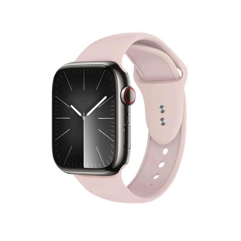 Crong Liquid - Cinturino per Apple Watch 38/40/41/42 mm (rosa sabbia) - 14