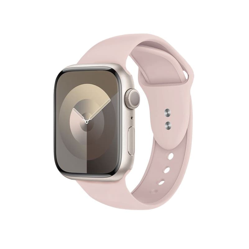 Crong Liquid - Cinturino per Apple Watch 38/40/41/42 mm (rosa sabbia) - 9