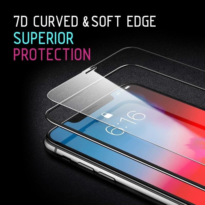 Crong 7D Nano Flexible Glass – Full Coverage Hybrid Screen Protector 9H Samsung Galaxy A80 / A90 - 15
