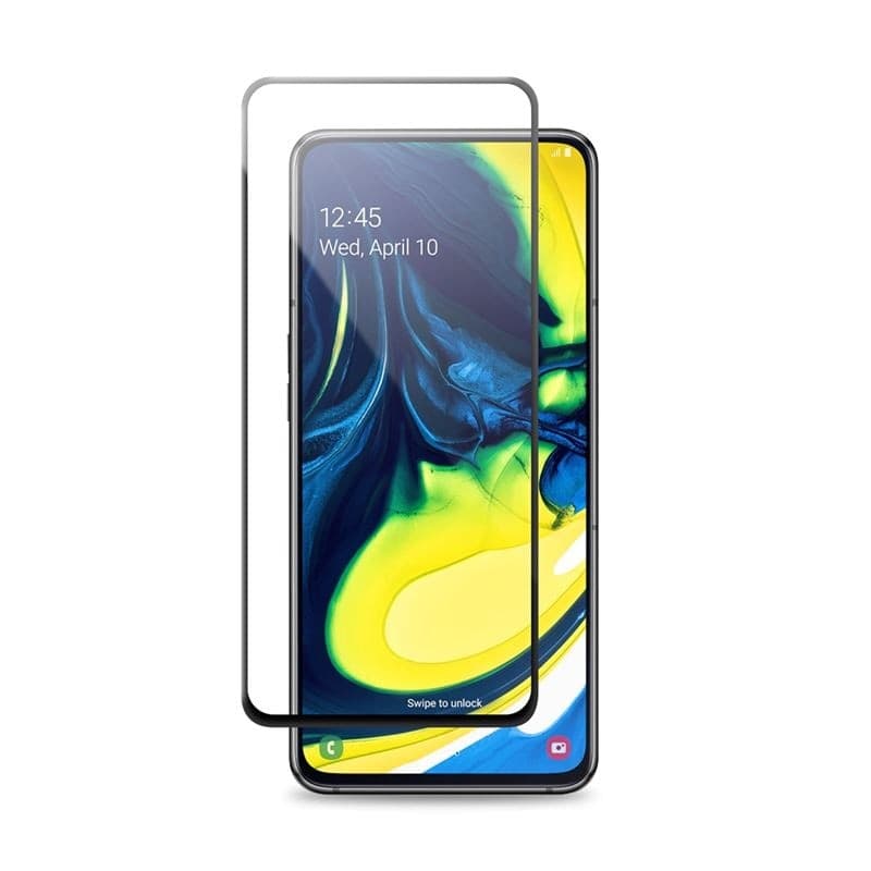 Crong 7D Nano Flexible Glass – Full Coverage Hybrid Screen Protector 9H Samsung Galaxy A80 / A90 - 10