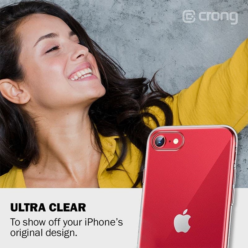 Crong Crystal Slim Cover - Protective Case for SE 2020 / iPhone 8 / 7 (clear) - 14