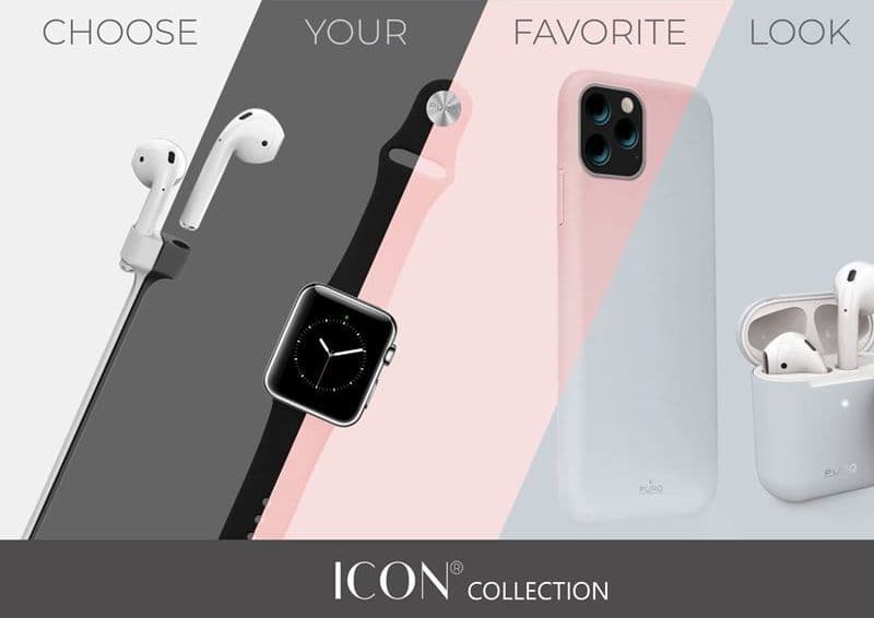 PURO ICON Cover - Case for iPhone 11 Pro Max (Taupe) - 5
