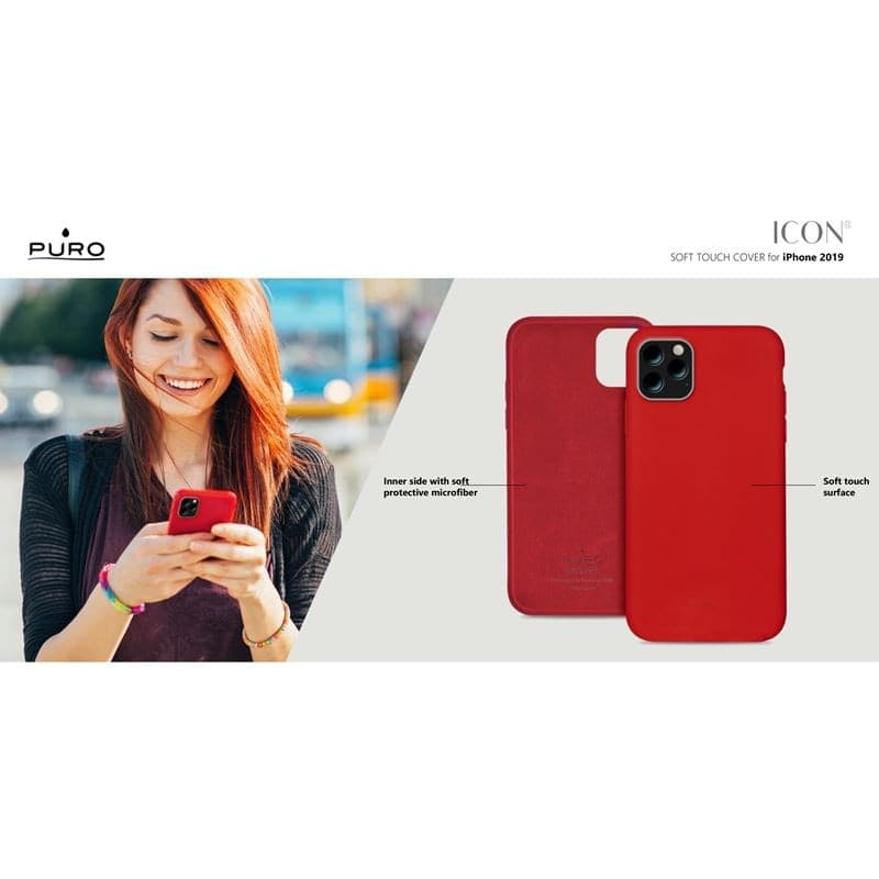PURO ICON Cover - Case for iPhone 11 Pro Max (Taupe) - 8