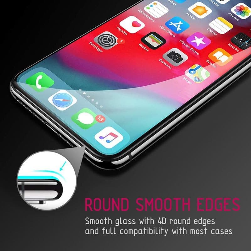 Crong Edge Glass - Full Glue Edge-to-Edge 9H Glass Screen Protector for Huawei Mate 20 - 13