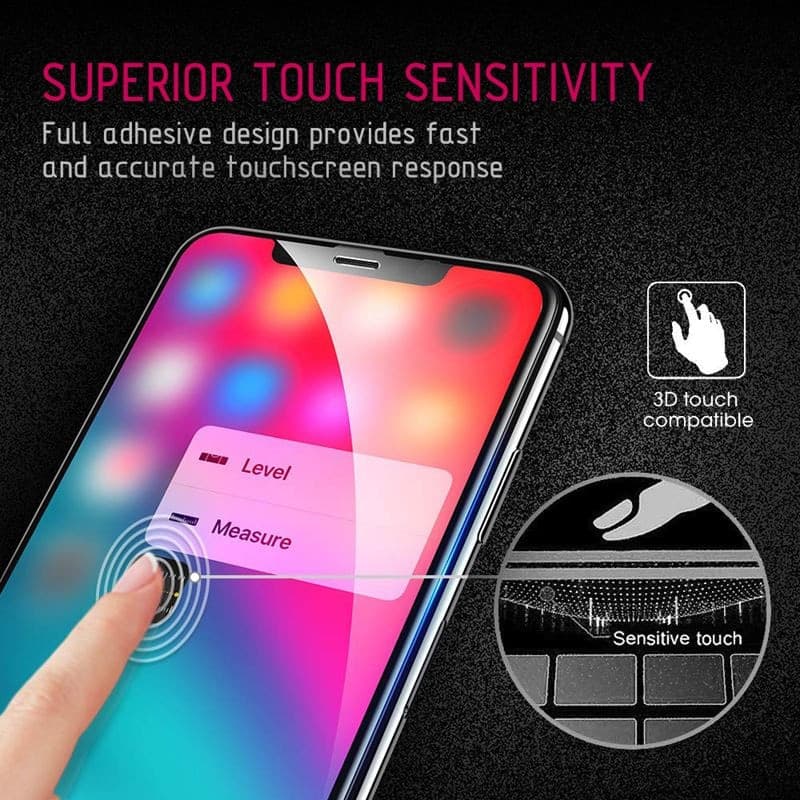 Crong Edge Glass - Full Glue Edge-to-Edge 9H Glass Screen Protector for Huawei Mate 20 - 7