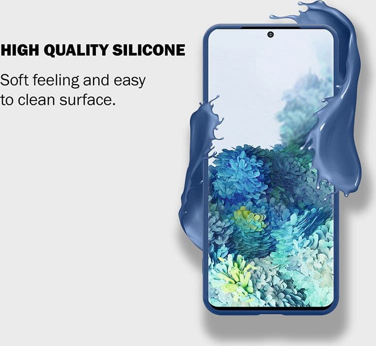 Crong Color Cover - Custodia per Samsung Galaxy S20 Ultra (blu) - 4
