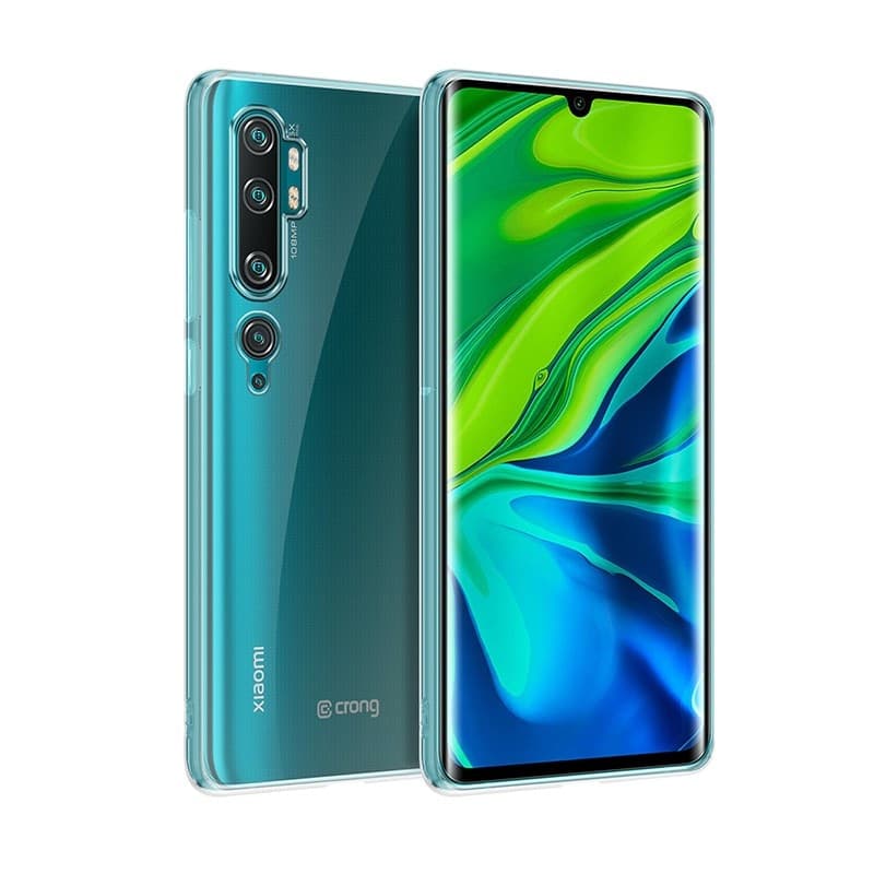 Crong Crystal Slim Cover - Custodia per Xiaomi Mi Note 10 / Mi Note 10 Pro (Trasparente) - 8