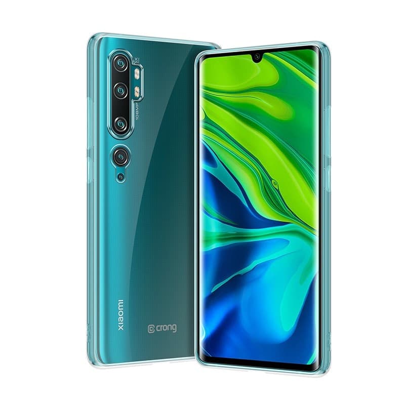 Crong Crystal Slim Cover - Custodia per Xiaomi Mi Note 10 / Mi Note 10 Pro (Trasparente) - 9