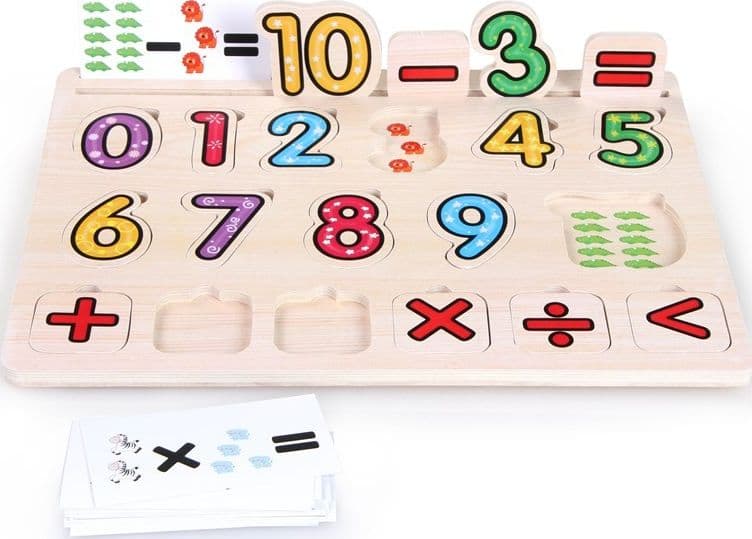 Top Bright - Wooden equation puzzle - 2