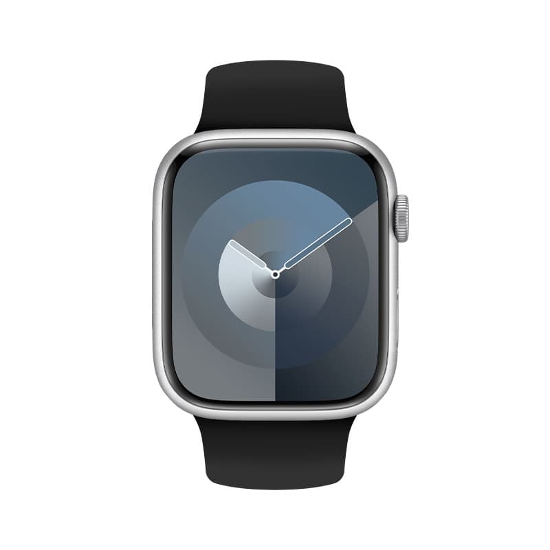 Crong Liquid - Cinturino per Apple Watch 38/40/41/42 mm (Nero) - 2