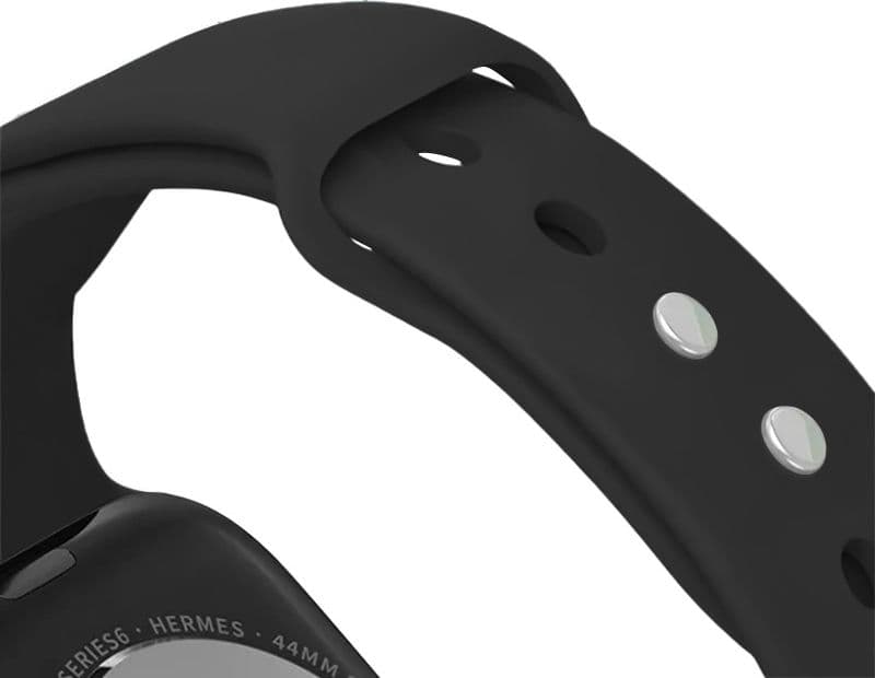 Crong Liquid - Cinturino per Apple Watch 38/40/41/42 mm (Nero) - 5