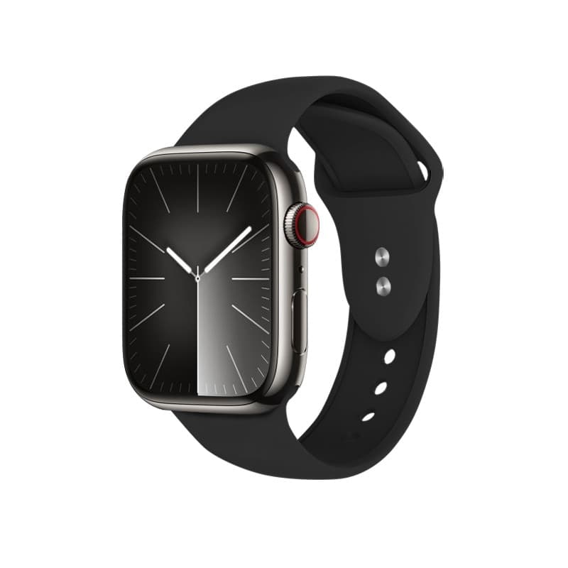 Crong Liquid - Cinturino per Apple Watch 38/40/41/42 mm (Nero) - 6