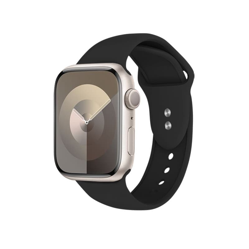 Crong Liquid - Cinturino per Apple Watch 38/40/41/42 mm (Nero) - 7