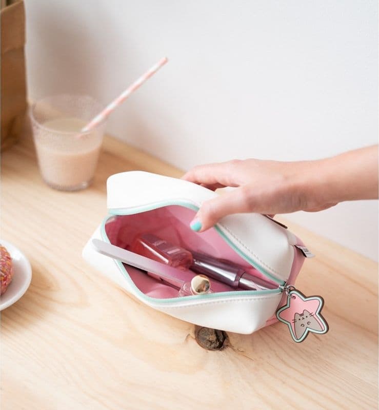 Pusheen - Borsa per cosmetici Rose Collection (20 x 9 x 8,5 cm) - 12